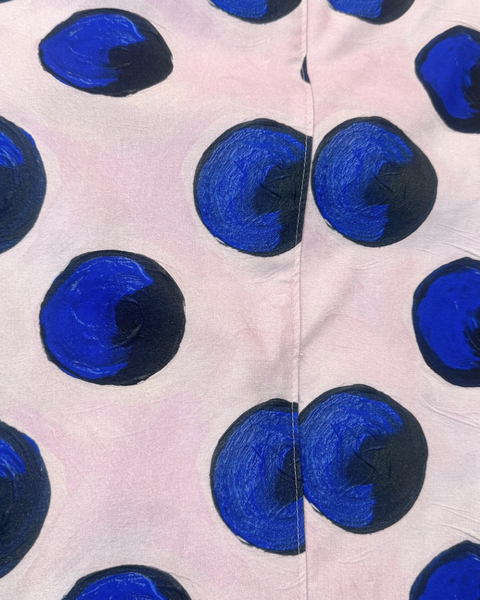 Blue Polka Dot Gardener Pant