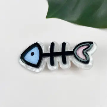 Cartoon Pink Clownfish Duckbill HairClip