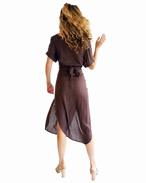 Catawba Grape Amanda Dress