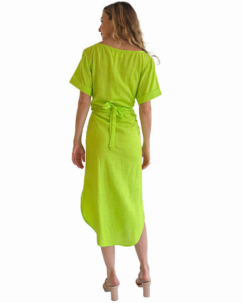 Lime Amanda Dress