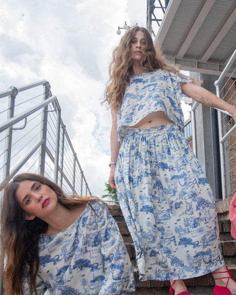 The Collette Skirt by Blank Canvas