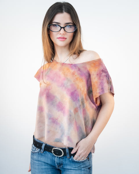 Silk Ice Dyed Tee Shirt