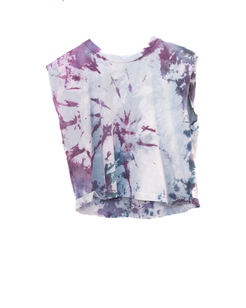 Ice Dyed Cotton Lounge Tee