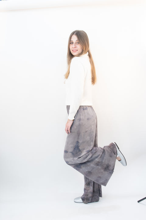 Blank Canvas Silk Trish Pant- Ice Dyed