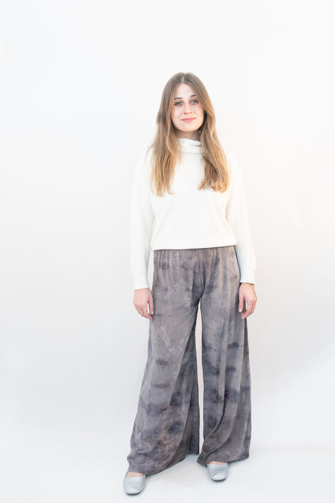 Blank Canvas Silk Trish Pant- Ice Dyed