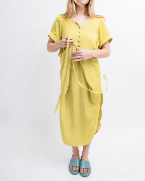 The Amanda Dress-Lime