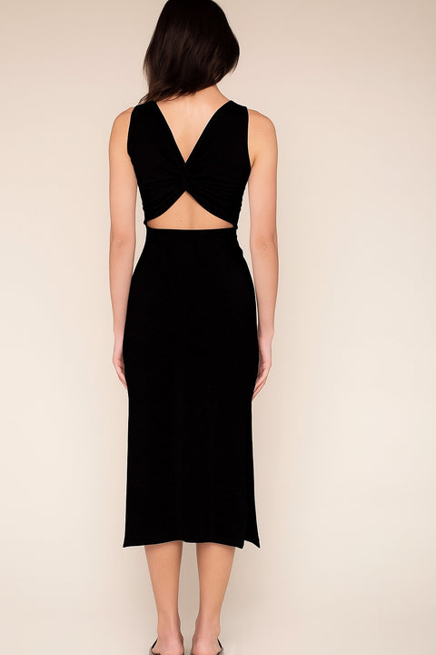 NLT twist jersey dress