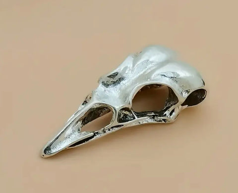 Raven Skull charm