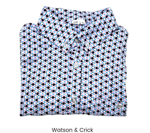 Short Steve Button down- Watson & Crick