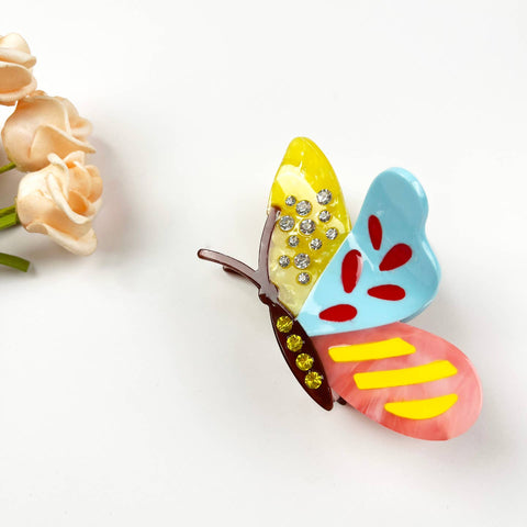 Cartoon Butterfly Claw Clip