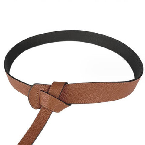 Double Face Leather Belt