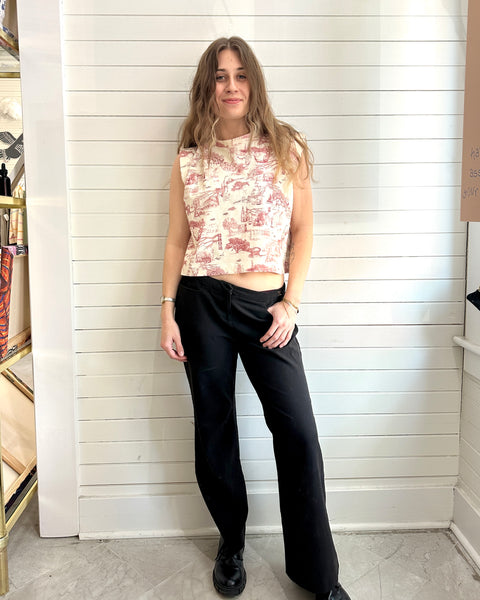 Savannah Toile Lounge Tee