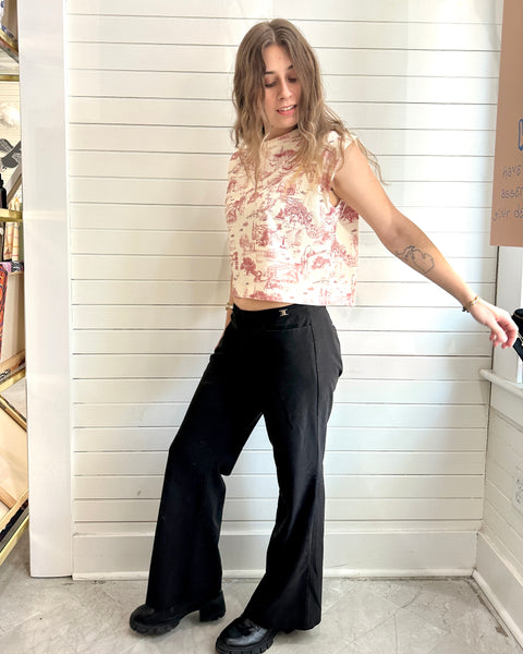 Savannah Toile Lounge Tee