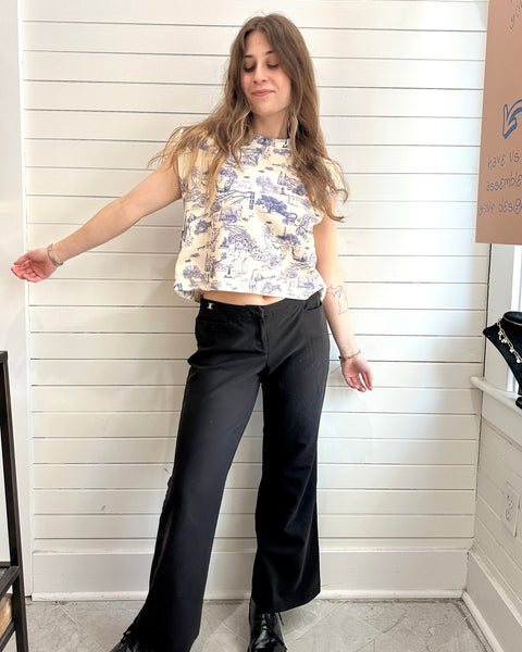 Savannah Toile Lounge Tee