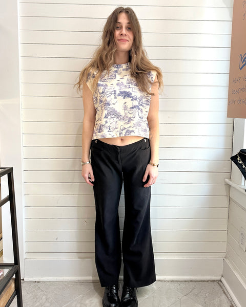 Savannah Toile Lounge Tee