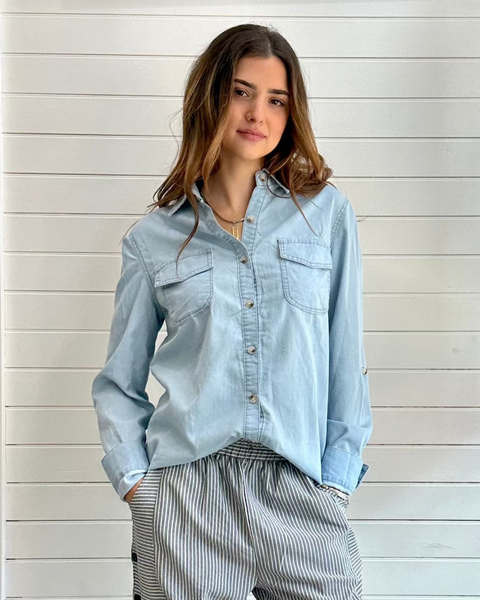 Classic Denim Button up