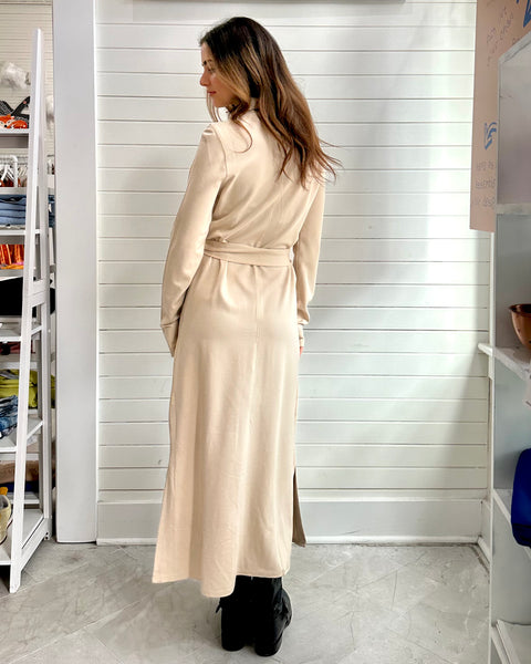 Tove Tie Turtleneck Dress