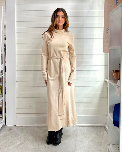 Tove Tie Turtleneck Dress