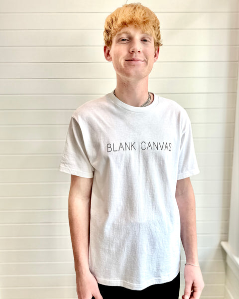 Blank Canvas Logo crew T-Shirt