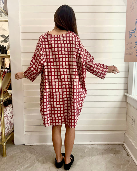 Dress/Tunic- Red Check