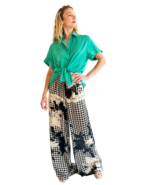 Hounds Tooth Trish Pants