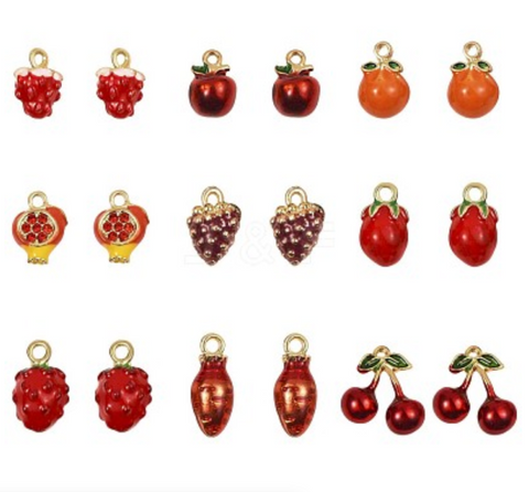 Assorted Fruits Charm