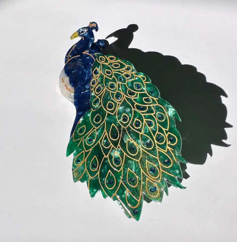 Peacock Claw Clip