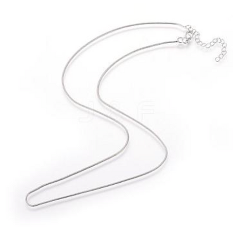 Snake Silver Necklace Chain