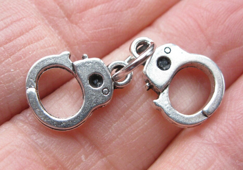 Handcuffs Charm
