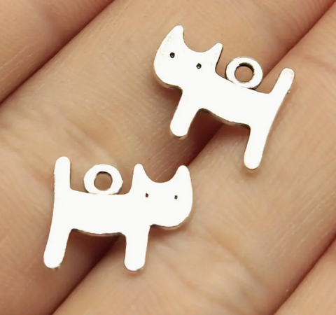 Cute Cat Charm 2 colors