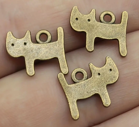 Cute Cat Charm 2 colors