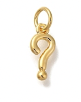 question mark charm