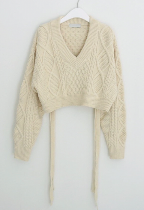 Tie Back Sweater