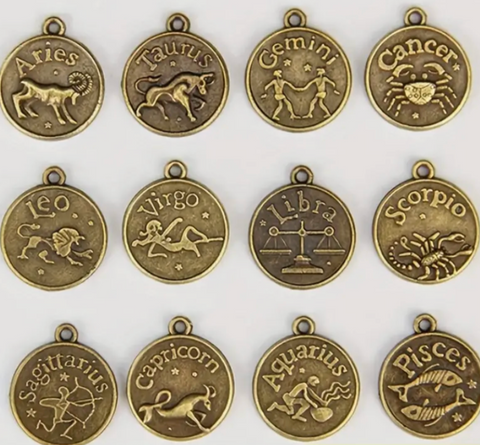 SETS- Zodiac Animal Coin Charms