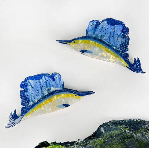 Swordfish Hair Claw Clip