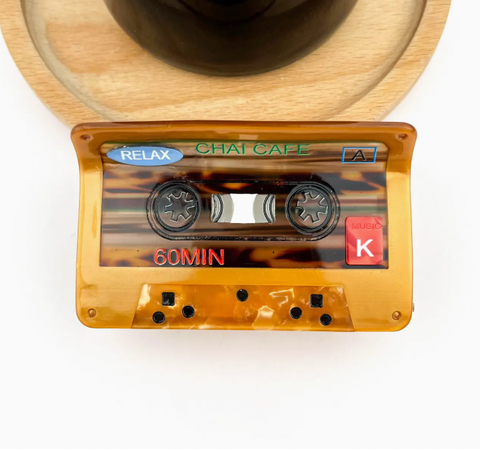 Casette Tape Claw Clip