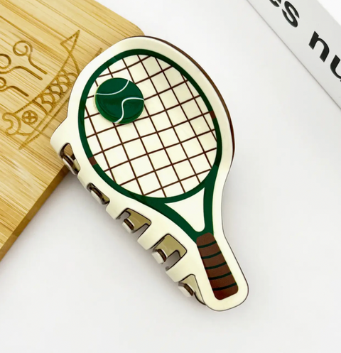 Racket Hair Claw Clip
