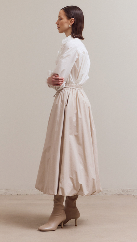 Elastic Band Bubble Skirt