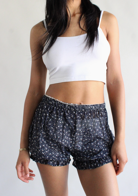 Misc Print Gauze Bloomer Shorts