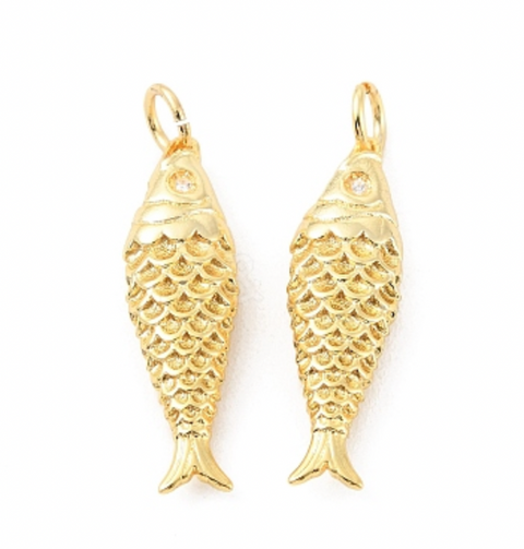 Gold Fish Charm