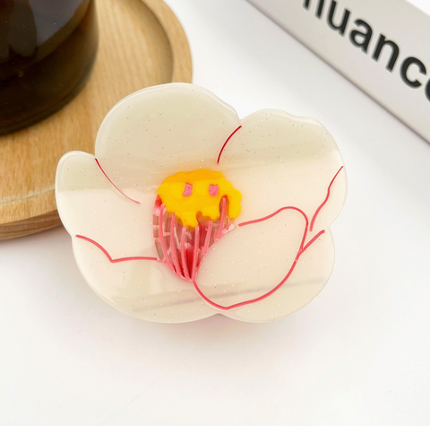 Flower Claw Clip