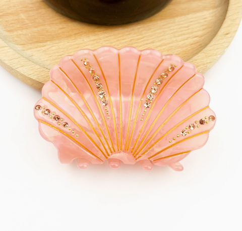 Seashell Hair Claw Clip- Color Options