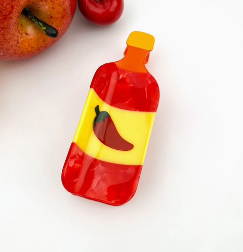 Hot Sauce Hair Claw Clip