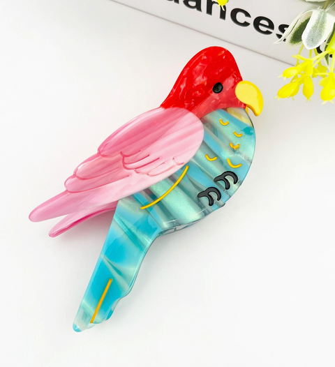Parrot Hair Claw Clip