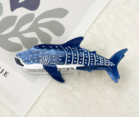Speckled Shark Hair Claw Clip