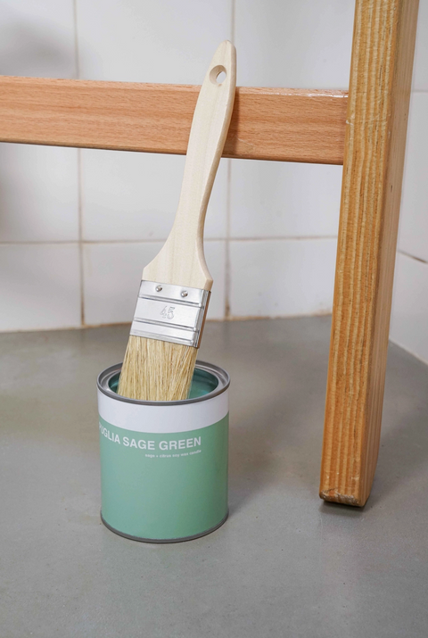 Puglia Sage Green Paint Can Candle- Sage+Citrus