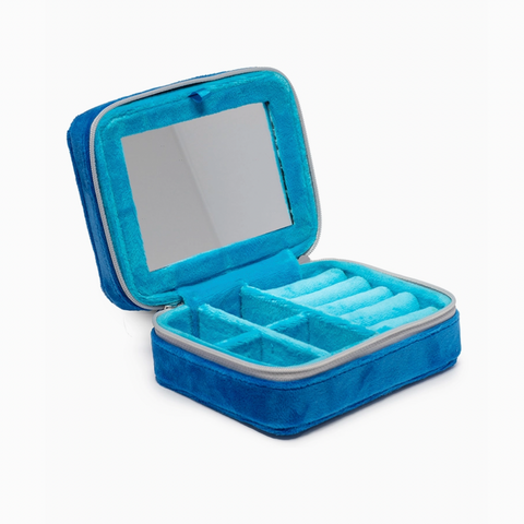Sardine Velvet Jewelry Travel Case