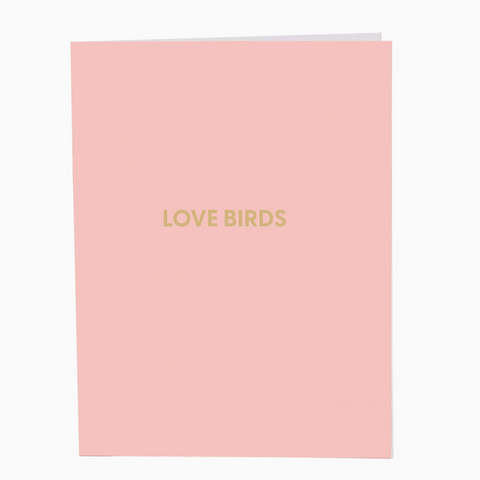 Greeting Card- “Love Birds"