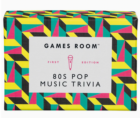 Coffee Table Games- 80's Pop Music Trivia
