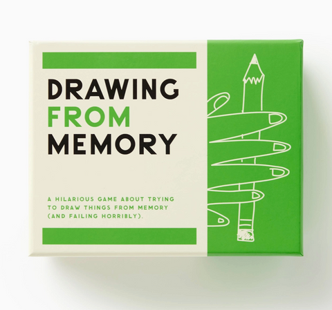 Coffee Table Games- Brass Monkey Drawing from Memory Game